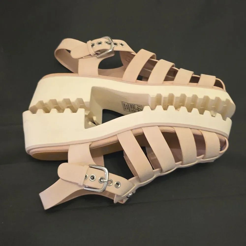 BRAND NEW SUGAR EVANGELINE BLOCK HEEL SANDAL - Picture 8 of 16